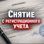 Новые правила снятия с регистрационного учёта.
